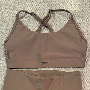 Reebok Lux Strappy Sports Bra